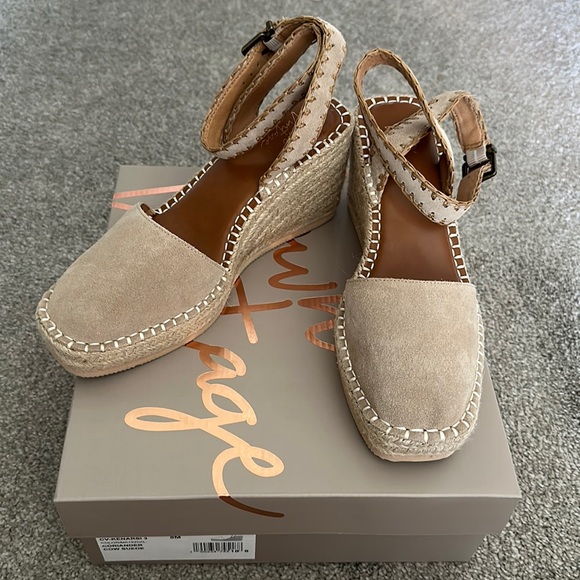 Crown Vintage Shoes Crown Vintage Kenarsi 3 Espadrille Wedge Sandal